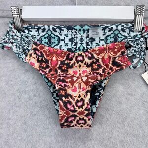 Gypsy 05 Bikini Bottom Women XS Multicolor NWT boho, beachy, festival